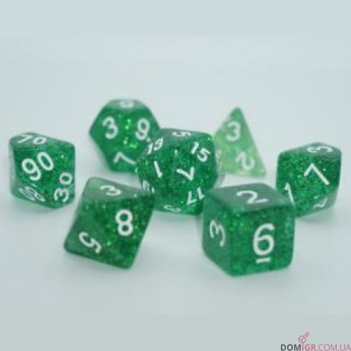 Набор кубиков - Glitter 7 Dice Set (в ассортименте)